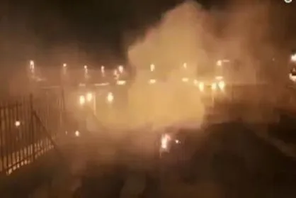 وقوع آتش&zwnj;سوزی در بخش شرقی مسجدالاقصی