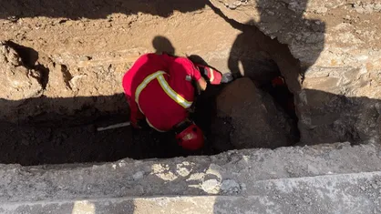 نجات جان کارگرِ مشغول کار در اردبیل