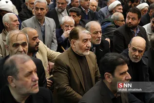 مراسم تشییع پیکر مرحوم محمدنبی حبیبی 