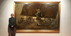 رونمایی از نقاشی‌های جدید روح‌الامین + تصاویر
