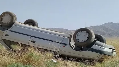 واژگونی خودروی پژو در مسیر دماوند به تهران با ۲ کشته