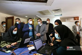 بازدید وزیر ارشاد از ستاد نمایشگاه مجازی کتاب تهران
