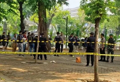انفجار در نزدیک کاخ ریاست&zwnj;جمهوری اندونزی