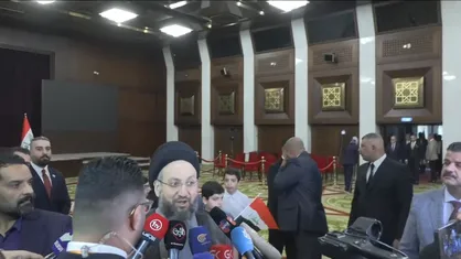 رهبر جنبش حکمت ملی عراق: یکی از نشانه&zwnj;های بهبودی وضعیت عراق کوتاه کردن مدت زمان تشکیل دولت است +فیلم
