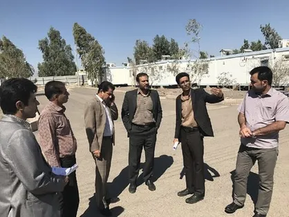 حضور تیم ارزیابی خوابگاه&zwnj;های دانشجویی دانشگاه علوم پزشکی زهدان در دانشگاه بم