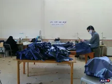 ۲۰۰ گان بهداشتی برای کادر درمانی درگیر کرونا به همت جهادگران تولید شد
