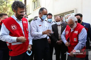 آیین افتتاح مرکز نیکوکاری سازمان آتش نشانی