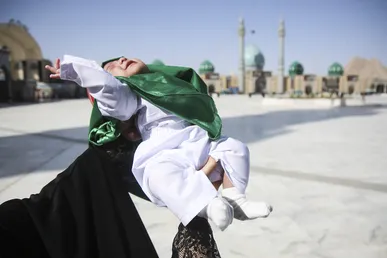 همایش شیرخوارگان حسینی در مسجد مقدس جمکران