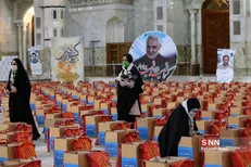 جهادگران قزوینی بسته‌های معیشتی بین نیازمندان توزیع کردند