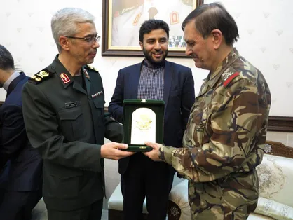 سرلشکر باقری با وزیر دفاع سوریه دیدار کرد