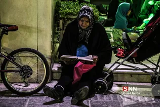 مراسم اعتکاف رمضانیه دانشگاه شریف
