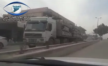 ورود ۶۰ کامیون متعلق به ائتلاف آمریکا به شرق سوریه برای انتقال عناصر داعش