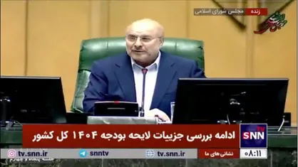 قالیباف: تعداد قابل توجهی از پیشنهادات بودجه&zwnj;ای نمایندگان تکراری است/ بنا نیست وقت را هدر بدهیم