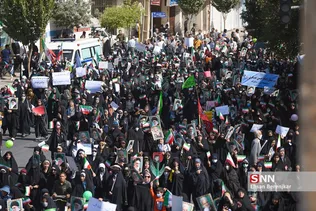 راهپیمایی بانوان فاطمی در شیراز