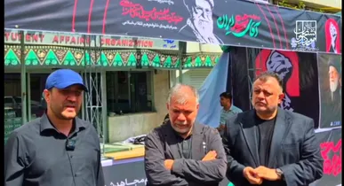 بازدید مهدی پندار از روند آماده‌سازی موکب سازمان امور دانشجویان برای خدمت‌رسانی به عزاداران + فیلم