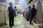 ضد عفونی کردن حرم حضرت فاطمه معصومه(س)