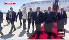 استقبال وزیر کشور الجزایر از پزشکیان در توقف کوتاه فرودگاه الجزیره + فیلم