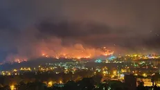 آتش‌سوزی در الجلیل علیا در پی حملات موشکی بی‌امان از لبنان