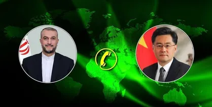 رایزنی امیرعبداللهیان با وزیر خارجه جدید چین