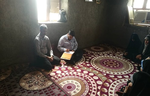اردوی جهادی بسیج دانشجویی دانشگاه هرمزگان در روستای چراک