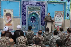 بازدید امیر سرتیپ الهامی از منطقه پدافند هوایی شرق