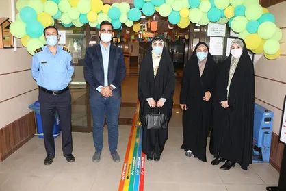 اهدای کمک&zwnj;های نقدی جامعه اسلامی علوم پزشکی شیراز به کودکان سرطانی