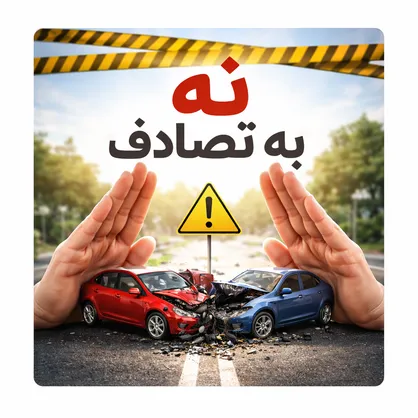 پویش ملی &laquo;نه به تصادف&raquo; چراغ امید در جاده&zwnj;های ایران است