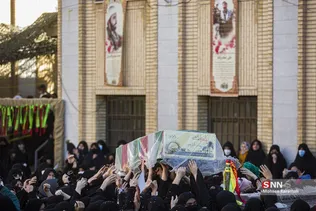 تشییع پیکر شهدا در قم