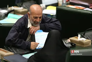 علیرضا محجوب در صحن علنی مجلس شورای اسلامی