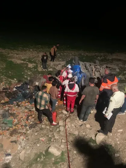 واژگونی وانت نیسان در جاده ابوالحیات &ndash;قائمیه یک کشته برجا گذاشت