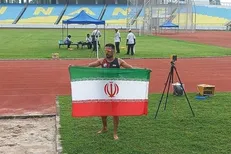 کسب نخستین مدال ایران در مسابقات دوومیدانی ناشنوایان قهرمانی