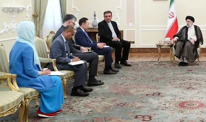 دیدار دبیرکل کنفرانس &laquo;سیکا&raquo; با آیت&zwnj;الله رئیسی