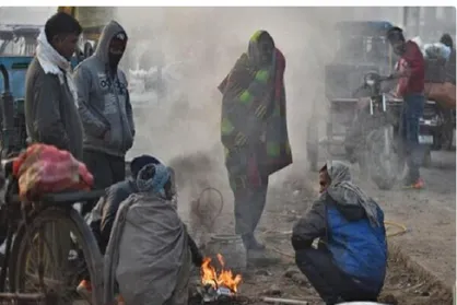 مرگ ۱۰۰ نفر در سرما و یخ&zwnj;بندان ِهند