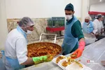 ضیافت افطاری در حرم حضرت معصومه(س)