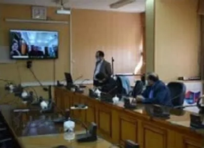 نشست ویدئوکنفرانسی روسای دانشگاه&zwnj;های علوم پزشکی اراک و دانشگاه دمشق برگزار شد