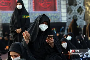 مراسم خیمه سوزان عاشورا در میدان امام حسین (ع)