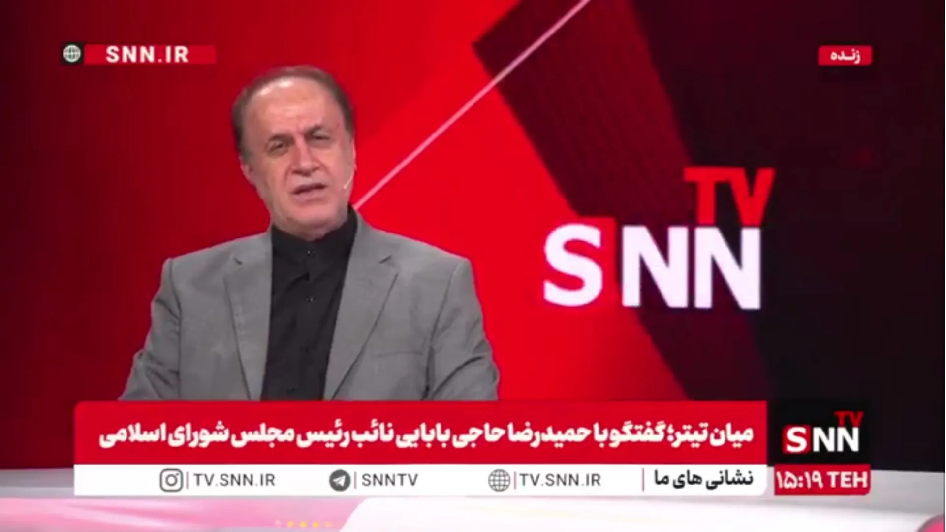 حاجی‌بابایی: عاشق مجلسی هستم که هر کس حرف خود را بزند و مردم هم بشنوند