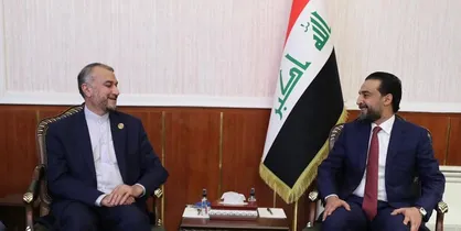دیدار امیرعبداللهیان با رئیس پارلمان عراق