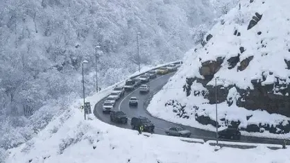 خطر بهمن و ریزش سنگ در کمین جاده&zwnj;های کوهستانی مازندران