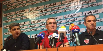 زمان نشست خبری سرمربیان پرسپولیس و نود ارومیه مشخص شد