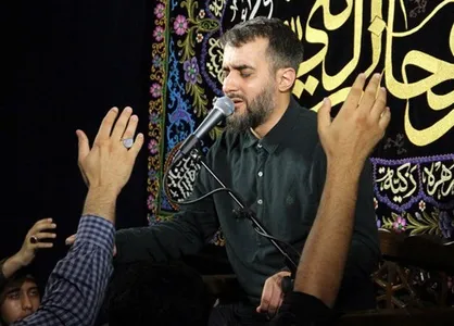 برنامه مرثیه&zwnj;&zwnj;خوانی محمدحسین پویانفر در پیاده&zwnj;روی اربعین