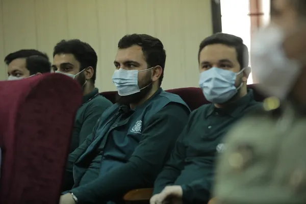 حضور داوطلبان جمعیت امام رضایی‌ها در بیمارستان ۵۰۱ ارتش 