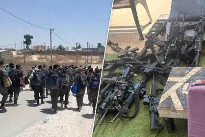 خروج دسته&zwnj;جمعی بیش از ۱۰۰ نظامی اسرائیلی از پادگان و کنار گذاشتن اسلحه&zwnj;ها
