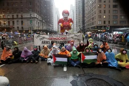 ۲۱ حامی فلسطین در نمایش&zwnj;های خیابانی نیویورک دستگیر شدند