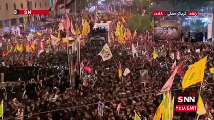 سیل جمعیت امام شهید در کربلای معلی خستگی نمی&zwnj;شناسند