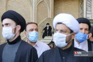 تشییع و تدفین پیکر آیت‌الله صانعی در قم