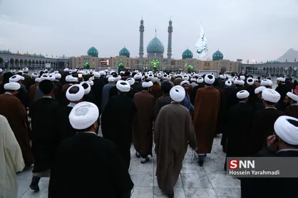 همایش تجدید بیعت طلاب و روحانیون با امام عصر(عج) در مسجد مقدس جمکران