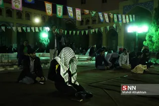 مراسم احیای نیمه شعبان در دانشگاه صنعتی شریف