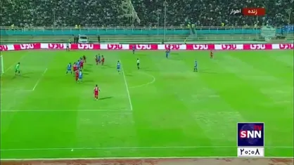 خلاصه نیمه دوم دیدار تیم&zwnj;های پرسپولیس و استقلال خوزستان در هفته ۱۰ لیگ برتر