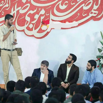 مداحی ستاره&zwnj;ی پرسپولیس در حضور مداحان مشهور